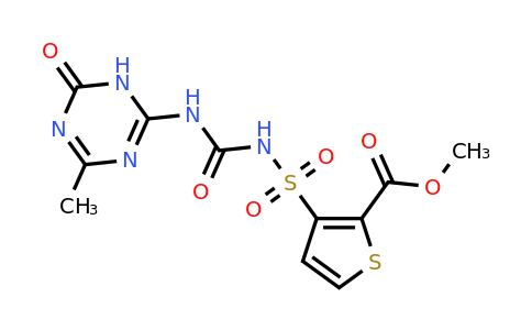 CAS 150258-68-7 | Methyl 3-(N-((4-methyl-6-oxo-1,6-dihydro-1,3,5-triazin-2-yl)carbamoyl)sulfamoyl)thiophene-2-carboxylate