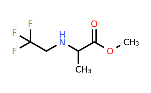 CAS 1502819-68-2 | methyl 2-[(2,2,2-trifluoroethyl)amino]propanoate