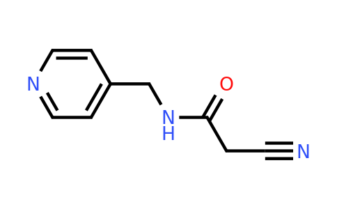 CAS 15029-28-4 | 2-Cyano-N-(pyridin-4-ylmethyl)acetamide