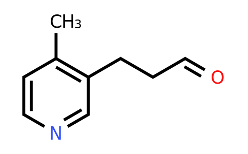 CAS 1502958-02-2 | 3-(4-methylpyridin-3-yl)propanal