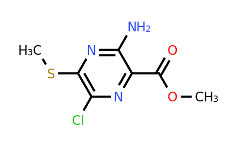 CAS 1503-13-5 | Methyl 3-amino-6-chloro-5-(methylthio)pyrazine-2-carboxylate