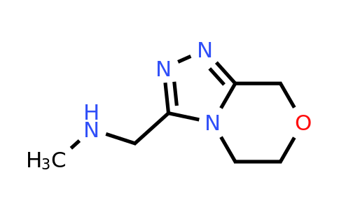 CAS 1503019-34-8 | Methyl({5H,6H,8H-[1,2,4]triazolo[3,4-c][1,4]oxazin-3-yl}methyl)amine