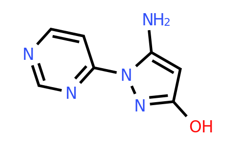 CAS 1503020-13-0 | 5-Amino-1-(pyrimidin-4-yl)-1H-pyrazol-3-ol