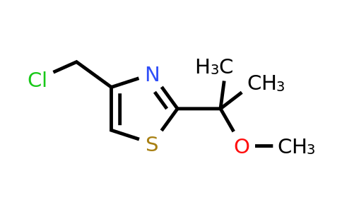 CAS 1503142-43-5 | 4-(chloromethyl)-2-(2-methoxypropan-2-yl)-1,3-thiazole
