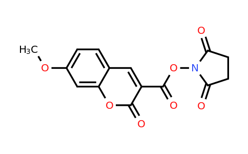 CAS 150321-92-9 | 2,5-Dioxopyrrolidin-1-yl 7-methoxy-2-oxo-2H-chromene-3-carboxylate