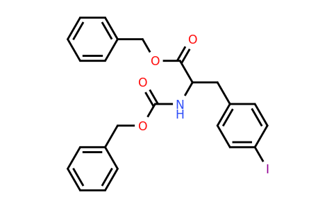 CAS 150334-32-0 | Benzyl 2-(((benzyloxy)carbonyl)amino)-3-(4-iodophenyl)propanoate