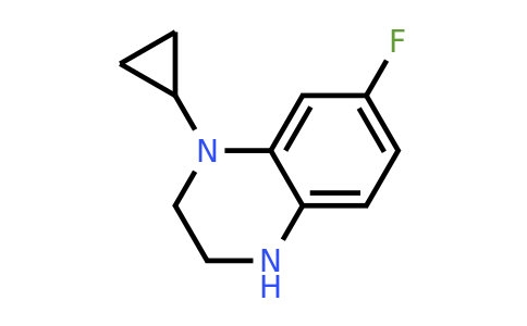 CAS 1503466-47-4 | 1-cyclopropyl-7-fluoro-1,2,3,4-tetrahydroquinoxaline