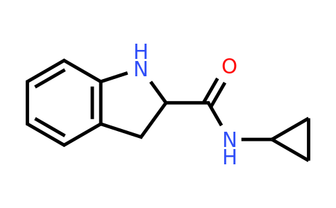 CAS 1503849-20-4 | N-Cyclopropylindoline-2-carboxamide