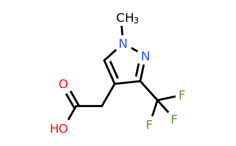 CAS 1503968-57-7 | 2-[1-methyl-3-(trifluoromethyl)-1H-pyrazol-4-yl]acetic acid