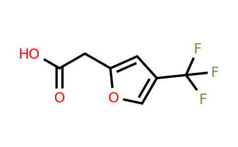 CAS 1504300-33-7 | 2-[4-(trifluoromethyl)furan-2-yl]acetic acid