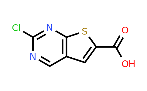 CAS 1504800-73-0 | 2-chlorothieno[2,3-d]pyrimidine-6-carboxylic acid