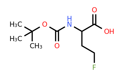 CAS 1505260-39-8 | 2-{[(tert-butoxy)carbonyl]amino}-4-fluorobutanoic acid