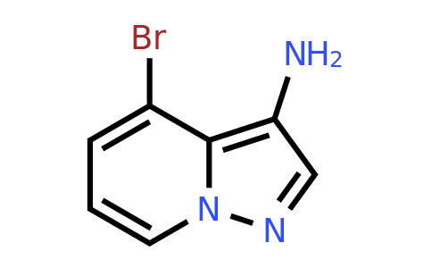 CAS 1505337-09-6 | 4-bromopyrazolo[1,5-a]pyridin-3-amine