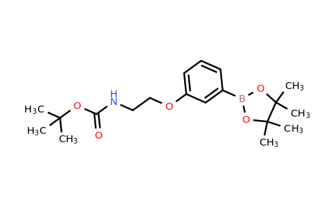 CAS 1505516-19-7 | 3-[2-(Boc-amino)ethoxy]phenylboronic Acid Pinacol Ester
