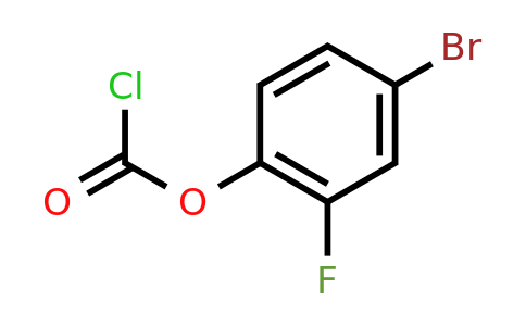CAS 1505703-48-9 | 4-bromo-2-fluorophenyl chloroformate