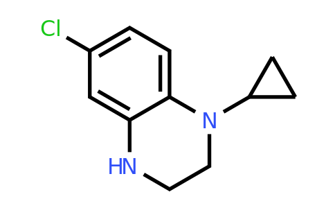 CAS 1505757-71-0 | 6-chloro-1-cyclopropyl-1,2,3,4-tetrahydroquinoxaline