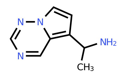 CAS 1505923-93-2 | 1-{pyrrolo[2,1-f][1,2,4]triazin-5-yl}ethan-1-amine