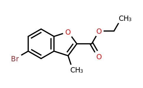 CAS 150612-59-2 | ethyl 5-bromo-3-methyl-1-benzofuran-2-carboxylate