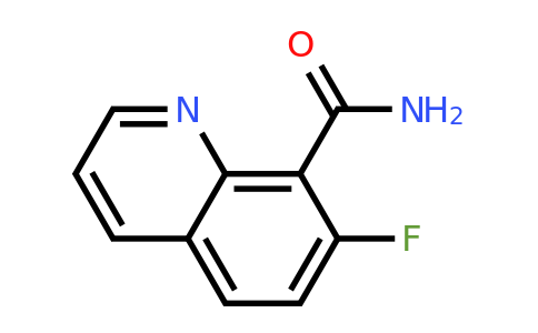 CAS 1506225-06-4 | 7-Fluoroquinoline-8-carboxamide