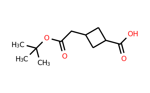 CAS 1506431-11-3 | 3-(2-tert-butoxy-2-oxo-ethyl)cyclobutanecarboxylic acid