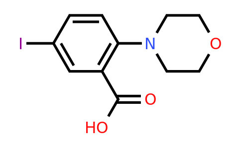 CAS 1506652-97-6 | 5-iodo-2-(morpholin-4-yl)benzoic acid