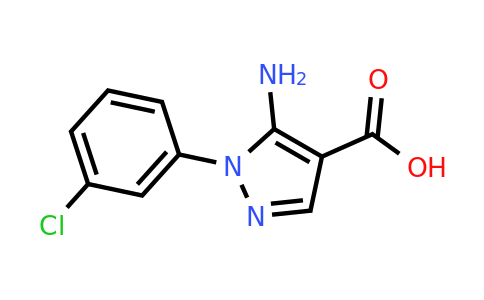 CAS 15070-84-5 | 5-amino-1-(3-chlorophenyl)-1H-pyrazole-4-carboxylic acid
