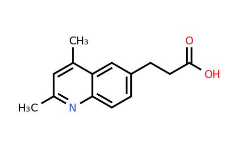 CAS 1507139-00-5 | 3-(2,4-Dimethylquinolin-6-yl)propanoic acid