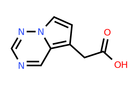 CAS 1507180-58-6 | 2-{pyrrolo[2,1-f][1,2,4]triazin-5-yl}acetic acid