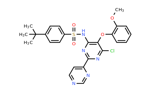 CAS 150727-06-3 | 4-tert-Butyl-N-(6-chloro-5-(2-methoxyphenoxy)-2,2'-bipyrimidin-4-yl)benzenesulfonamide