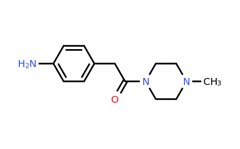 CAS 150784-50-2 | 2-(4-Aminophenyl)-1-(4-methylpiperazin-1-yl)ethan-1-one
