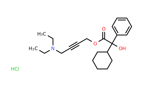CAS 1508-65-2 | 4-(diethylamino)but-2-yn-1-yl 2-cyclohexyl-2-hydroxy-2-phenylacetate hydrochloride