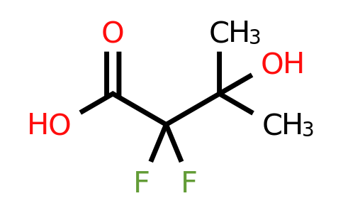 CAS 15080-23-6 | 2,2-difluoro-3-hydroxy-3-methylbutanoic acid