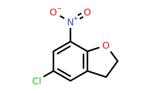 CAS 150805-89-3 | 5-chloro-7-nitro-2,3-dihydro-1-benzofuran