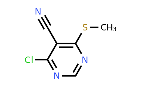CAS 150807-96-8 | 4-Chloro-6-(methylthio)pyrimidine-5-carbonitrile