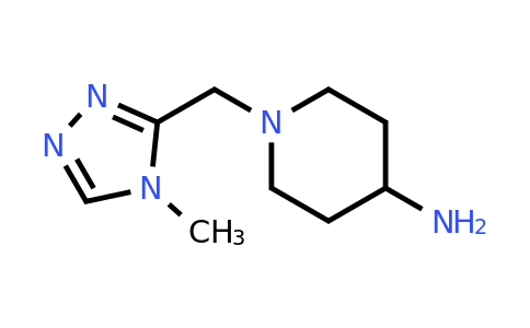 CAS 1508105-18-7 | 1-((4-Methyl-4H-1,2,4-triazol-3-yl)methyl)piperidin-4-amine