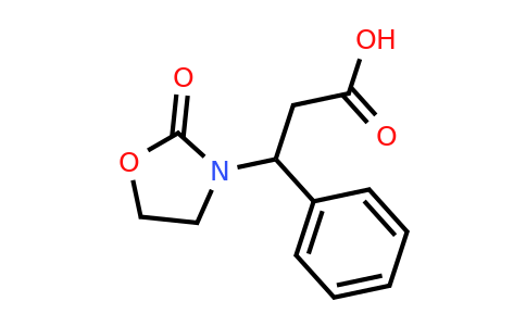 CAS 150812-64-9 | 3-(2-Oxo-1,3-oxazolidin-3-yl)-3-phenylpropanoic acid