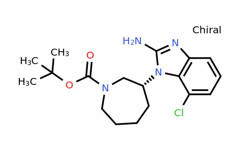 CAS 1508258-32-9 | tert-butyl (3R)-3-(2-amino-7-chloro-1H-1,3-benzodiazol-1-yl)azepane-1-carboxylate