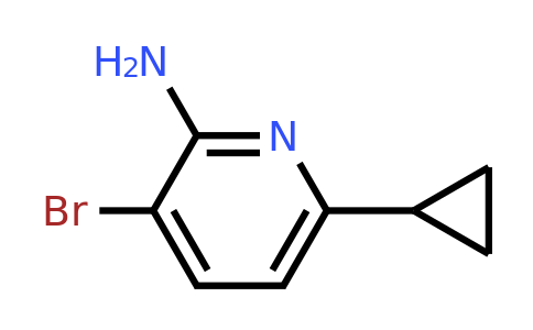 CAS 1508445-19-9 | 3-bromo-6-cyclopropyl-pyridin-2-amine