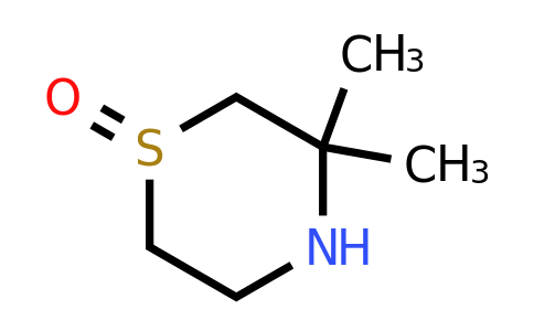 CAS 1508554-59-3 | 3,3-dimethyl-1lambda4-thiomorpholin-1-one