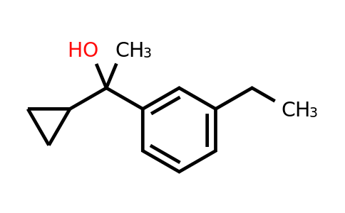 CAS 1509120-36-8 | 1-Cyclopropyl-1-(3-ethylphenyl)ethanol