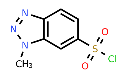 CAS 1509279-99-5 | 1-methyl-1H-1,2,3-benzotriazole-6-sulfonyl chloride