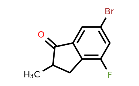 CAS 1509338-41-3 | 6-bromo-4-fluoro-2-methyl-2,3-dihydro-1H-inden-1-one