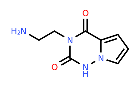CAS 1509852-28-1 | 3-(2-aminoethyl)-1H,2H,3H,4H-pyrrolo[2,1-f][1,2,4]triazine-2,4-dione