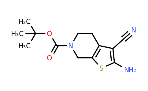 CAS 150986-83-7 | Tert-butyl 2-amino-3-cyano-4,7-dihydrothieno[2,3-C]pyridine-6(5H)-carboxylate