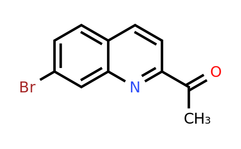 CAS 1509899-60-8 | 1-(7-Bromoquinolin-2-yl)ethanone