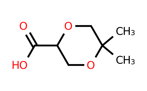 CAS 1509910-62-6 | 5,5-dimethyl-1,4-dioxane-2-carboxylic acid