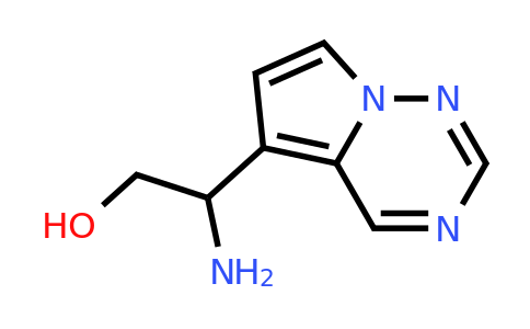 CAS 1510360-07-2 | 2-amino-2-{pyrrolo[2,1-f][1,2,4]triazin-5-yl}ethan-1-ol