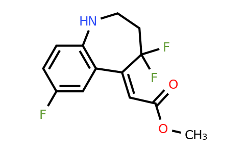 CAS 1510826-23-9 | methyl 2-[(5Z)-4,4,7-trifluoro-2,3,4,5-tetrahydro-1H-1-benzazepin-5-ylidene]acetate