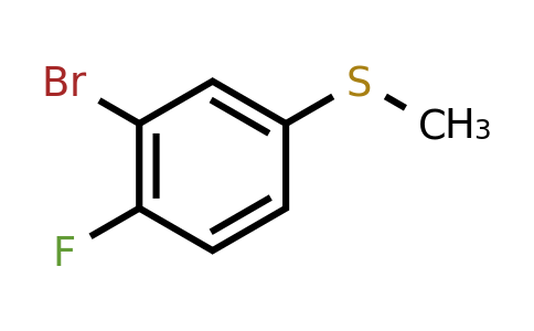 CAS 1511032-71-5 | 3-Bromo-4-fluorothioanisole