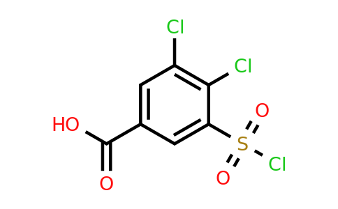 CAS 151104-67-5 | 3,4-dichloro-5-(chlorosulfonyl)benzoic acid